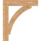 Ekena Millwork Thorton Block Smooth Bracket, Western Red Cedar, 5 1/2"W x 36"D x 42"H BKT06X36X42THR05SWR - alternate 4